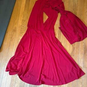 Mossimo Red Wrap Dress